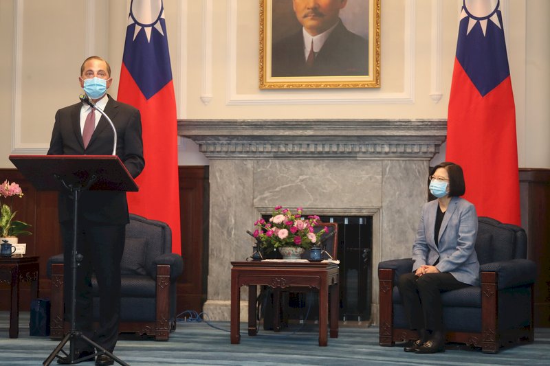 Historisches Treffen zwischen US-Gesundheitsminister und Präsidentin Tsai