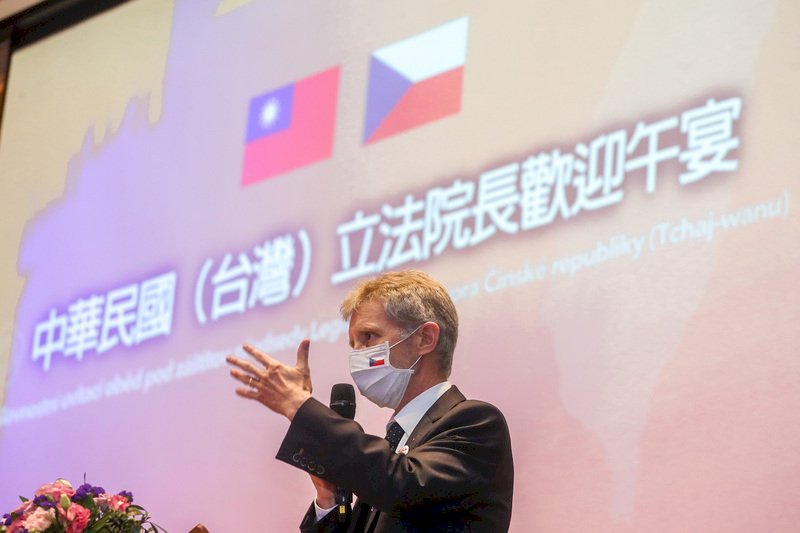 Tschechische Delegation in Taiwan