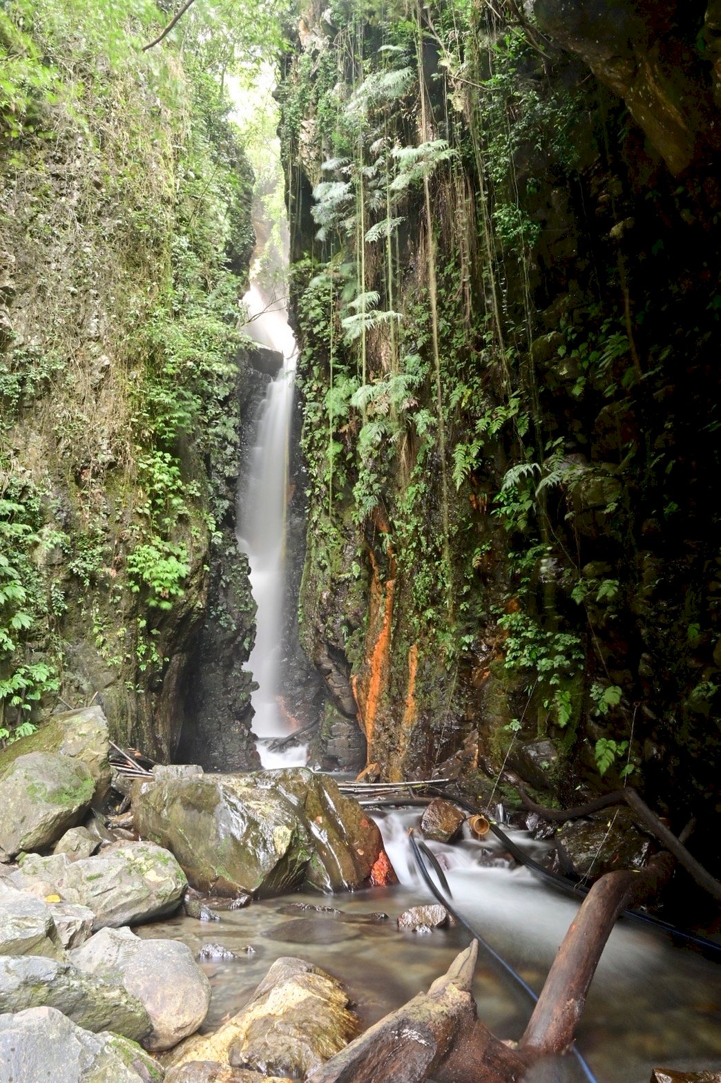 Flusswanderung durch Zufall