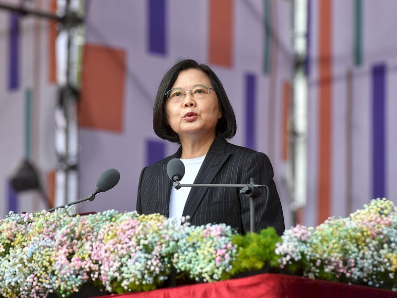 Nationalfeiertagsansprache am 10.10.2020 von Präsidentin Tsai Ing-wen