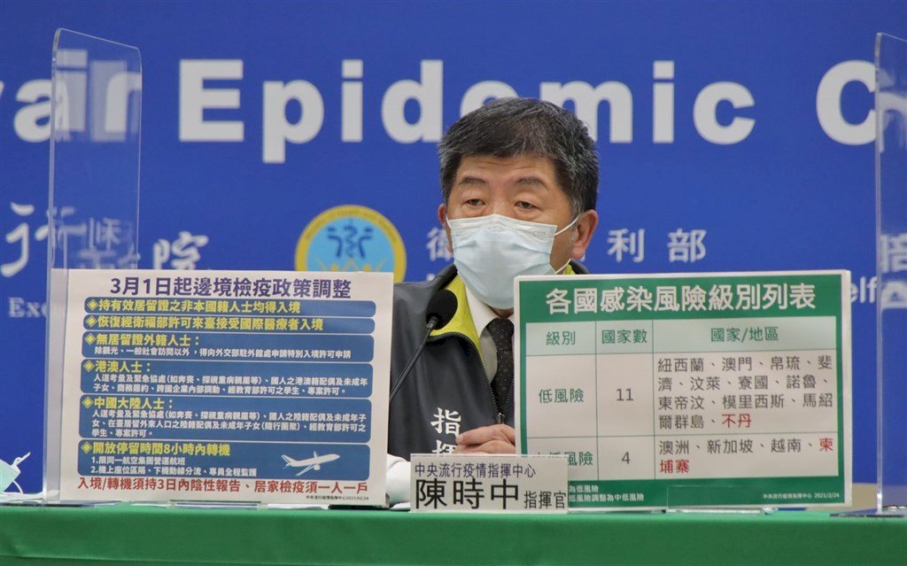 CORONAVIRUS: Taiwan lockert Einreisebeschränkungen für ausländische Besucher