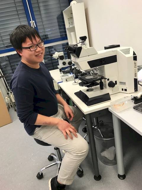 Huang Rui Chéng: Praktikum in Deutschland