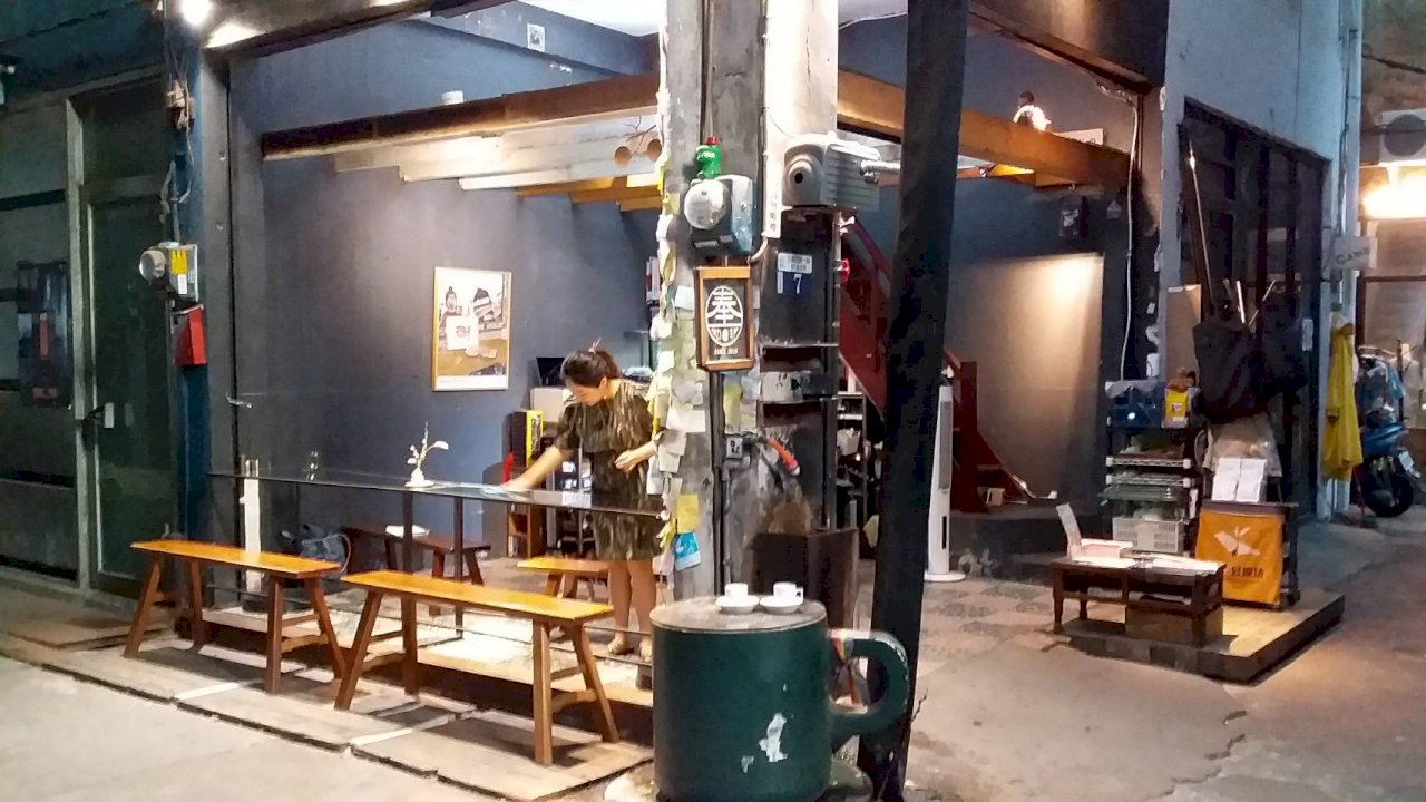 Versteckte Orte: ein Gefühl von Hongkong in Taichung