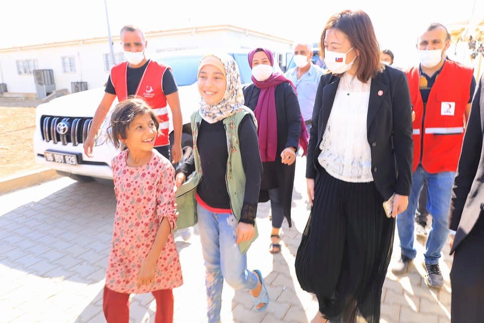 Humanitäre Hilfe für syrische Flüchtlinge