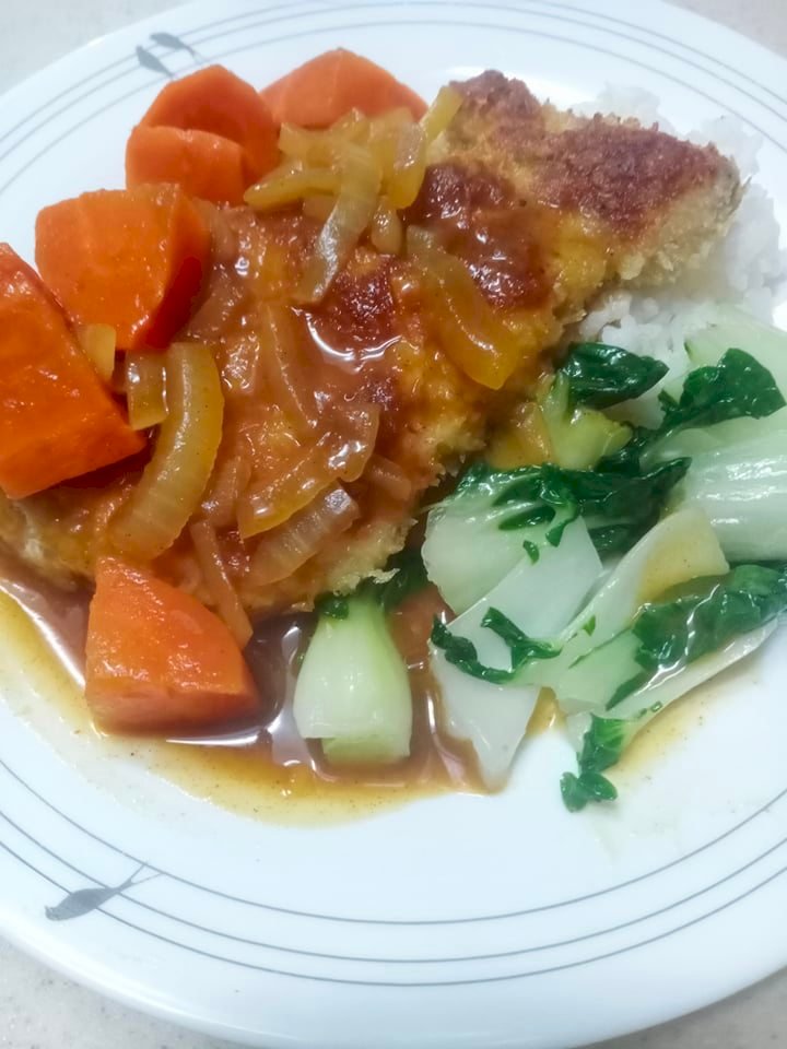 Kotelett und Schnitzel