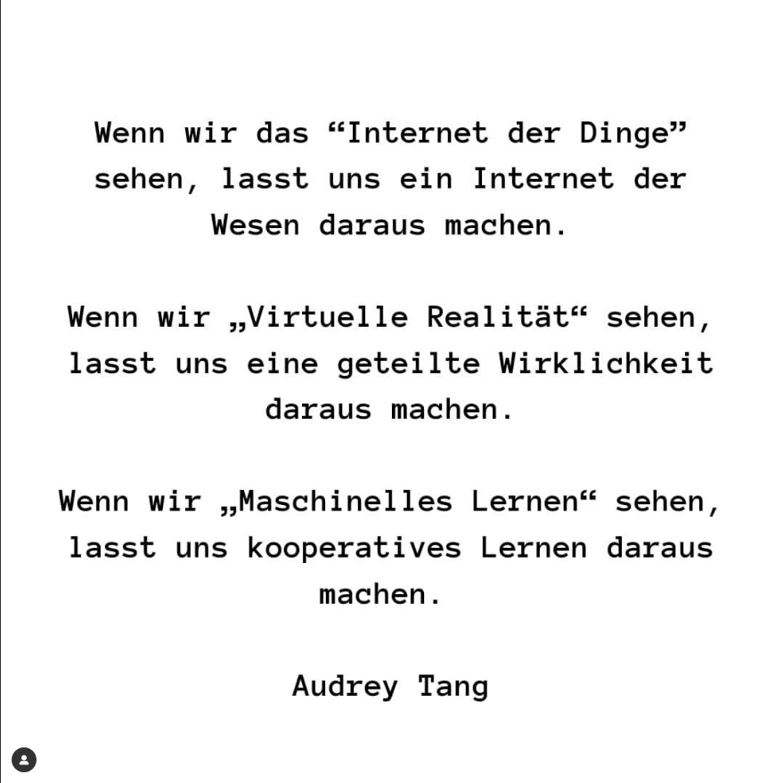 Audrey Tang als digitale Philosophin - Monika Li im Gespräch