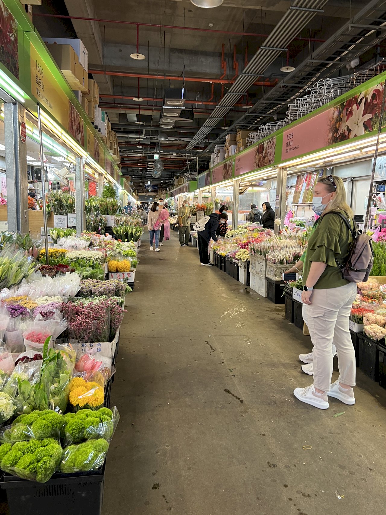 Ausflug zum Blumenmarkt