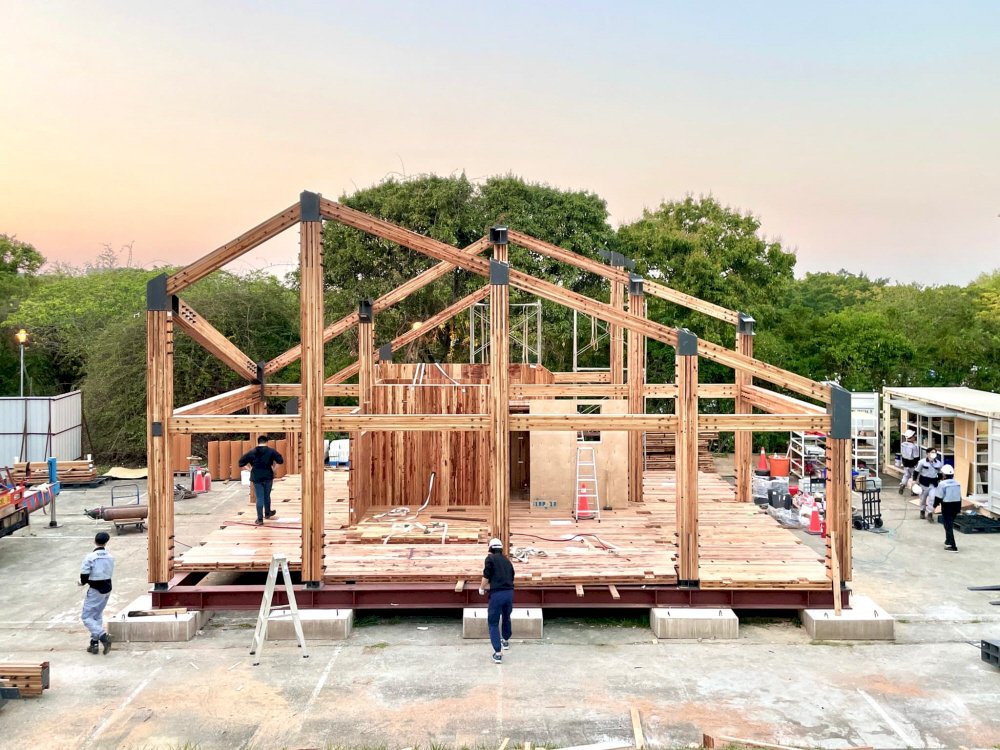 Taiwans Team beim Solar Decathlon Europe