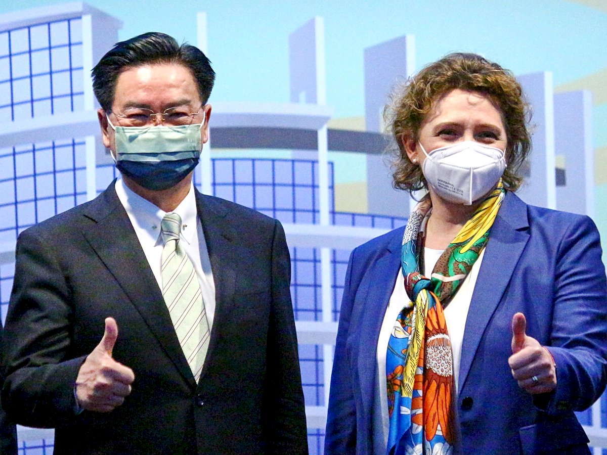 Taiwan und die EU: Nicola Beer in Taiwan