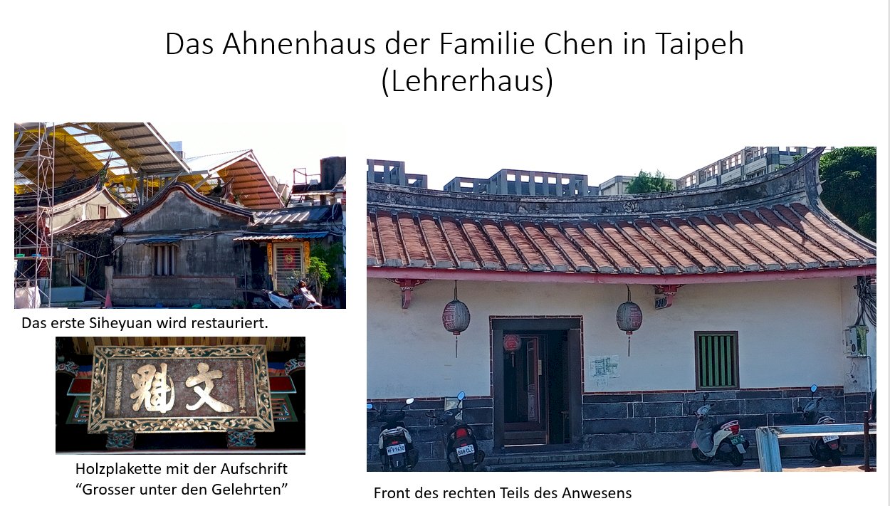 Das Ahnenhaus der Familie Chen
