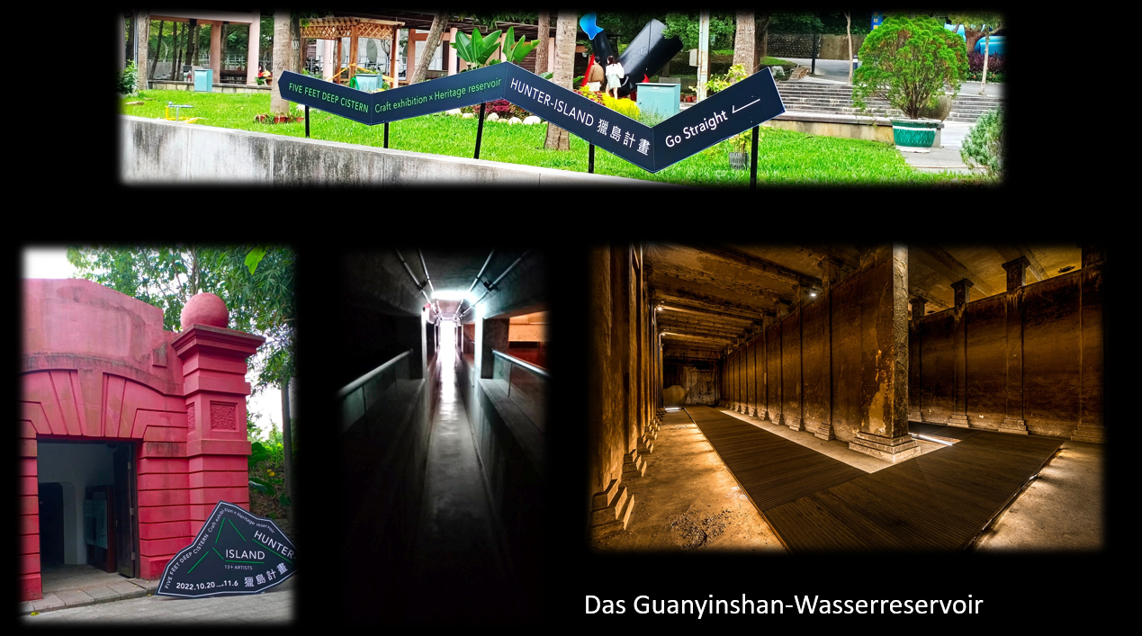 Ausstellung im Guanyinshan Wasserreservoir