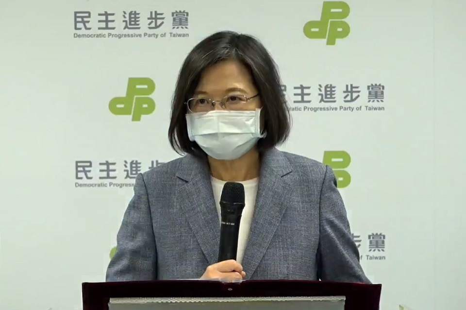 Tsai Ing-wen tritt als Parteivorsitzende der DPP zurück