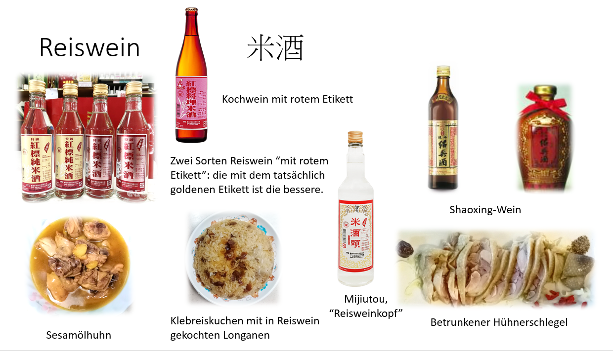 Kochen mit Reiswein