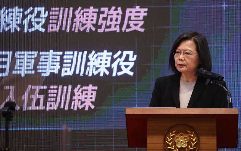 Taiwan verlängert Wehrpflicht auf ein Jahr