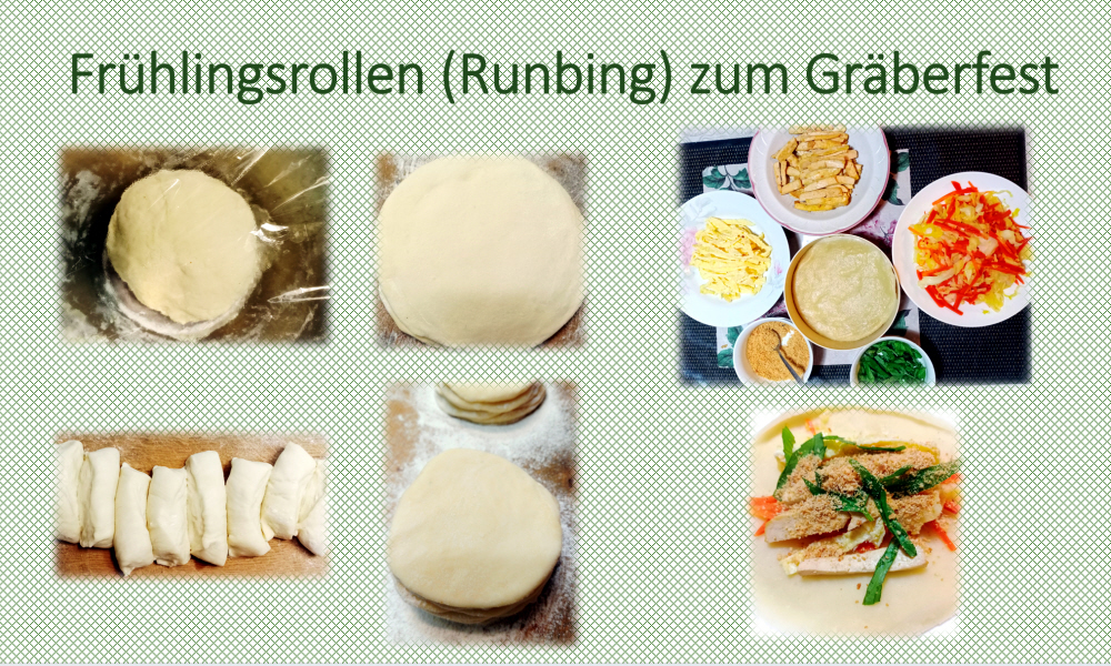 Runbing: Frühlingsrollen zum Qingming Fest
