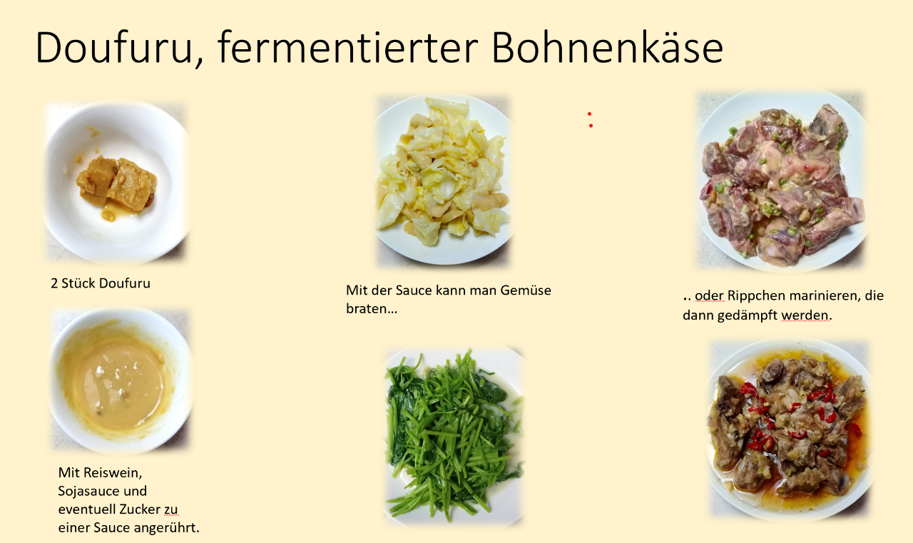 Doufuru - fermentierter Tofu