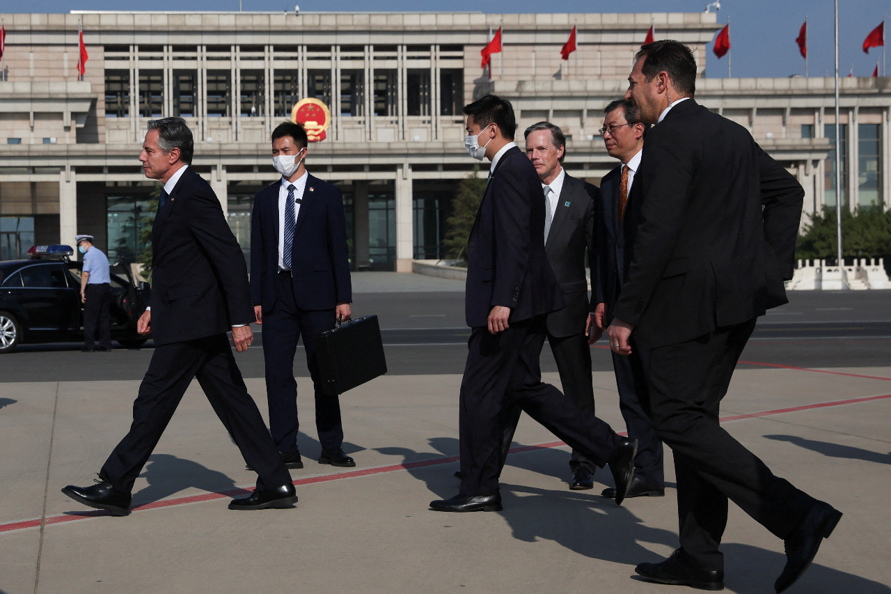 US-Außenminister Blinkens Besuch in Peking