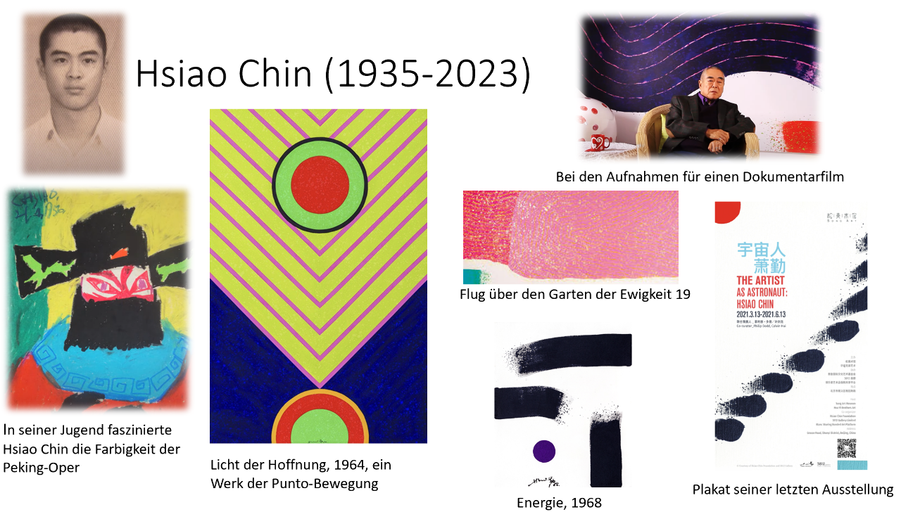 Der Künstler Hsiao Chin