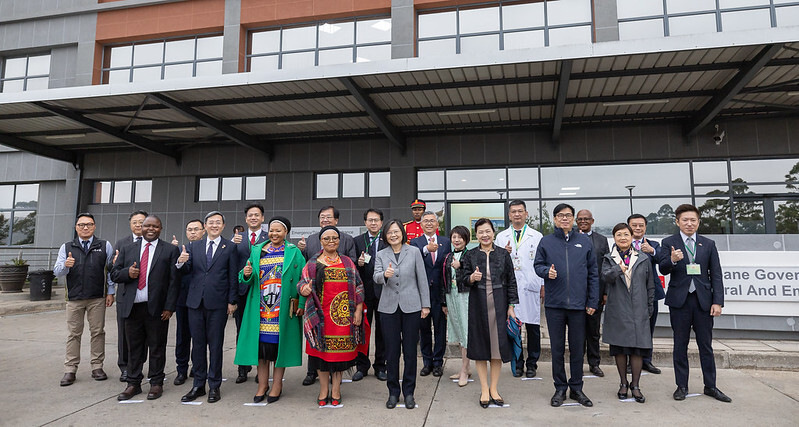 Tsai Ing-wen in Eswatini