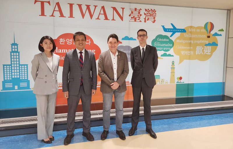 Französischer Senator Olivier Cadic in Taiwan eingetroffen