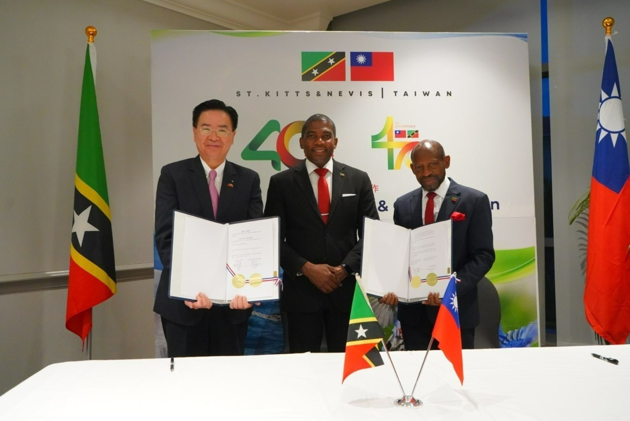 Außenminister Wu beendet dreitägigen offiziellen Besuch in St. Kitts und Nevis