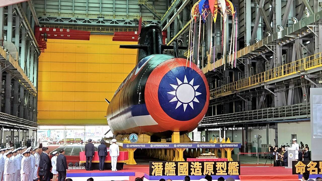 Taiwan erreicht Meilenstein: Erstes inländisch gebautes U-Boot 'Hai Kun' wird getauft