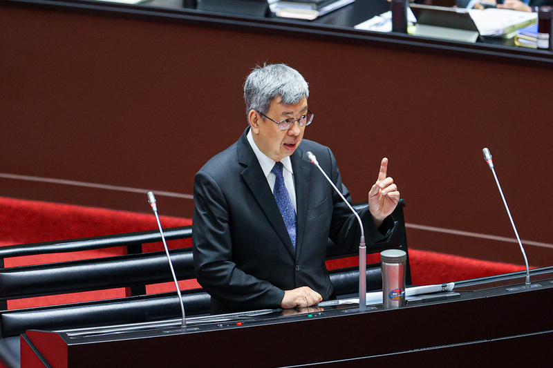 Premierminister Chen bekräftigt sein Vertrauen in das Sicherheitsversprechen der USA
