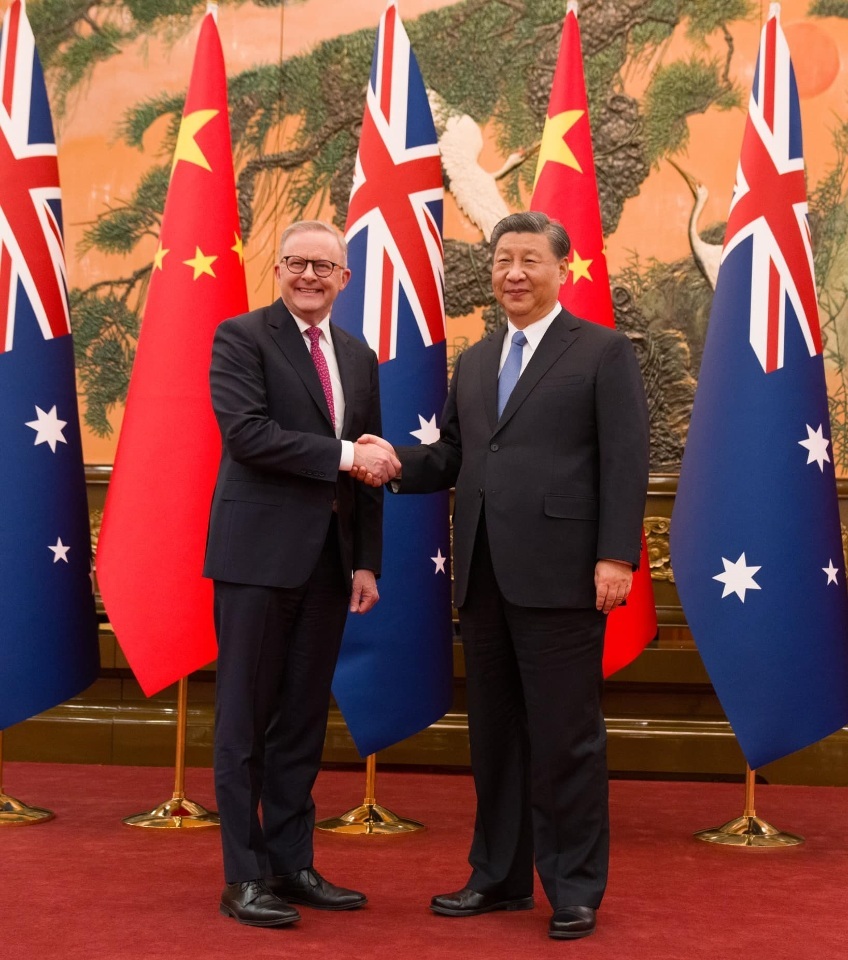 Außenministerium: Stabile Beziehungen zwischen Australien und China beeinträchtigen Beziehungen zwischen Taiwan und Australien nicht