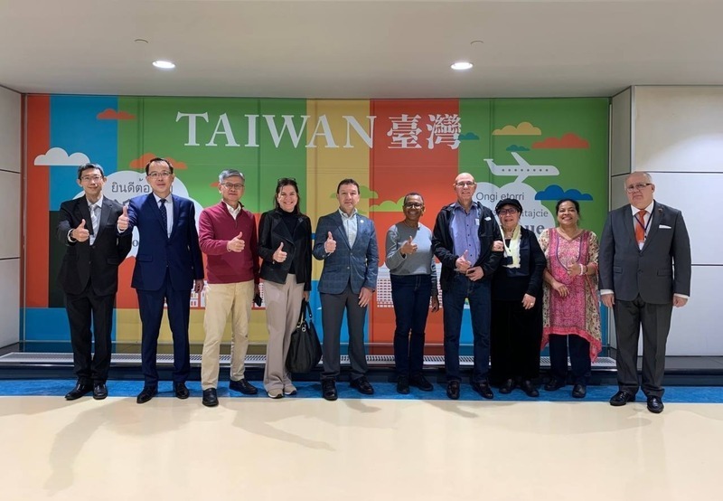 Hochrangige Delegation von UN-Botschaftern besucht Taiwan