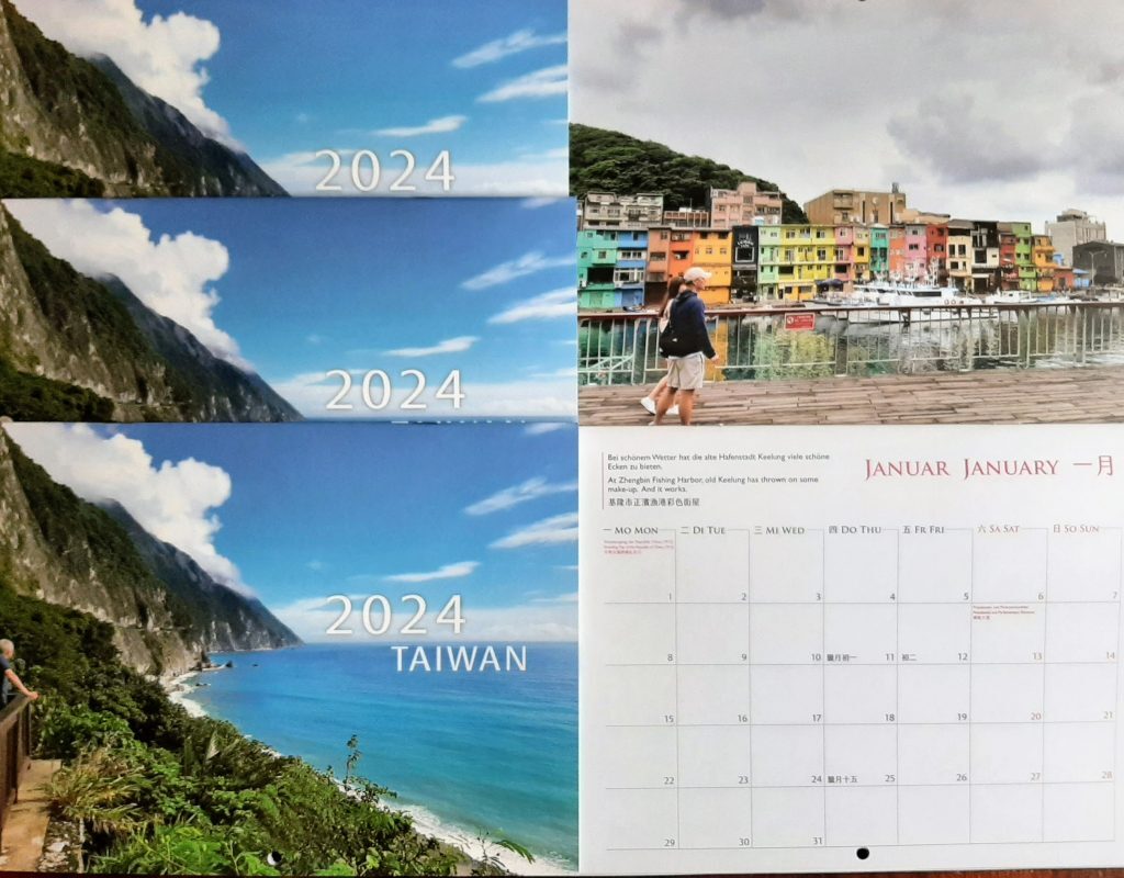 Taiwankalender 2024 zeigt Taiwans verschiedene Seiten