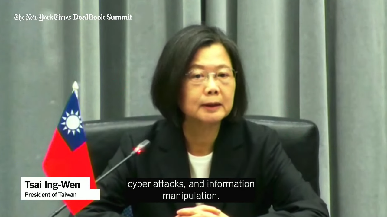 Tsai Ing-wen äußert sich zu geopolitischen Herausforderungen und Wahlen im Interview mit New York Times