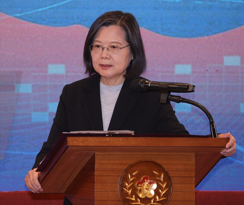 Präsidentin Tsai Ing-wen hält ihre letzte Neujahrsansprache im Amt