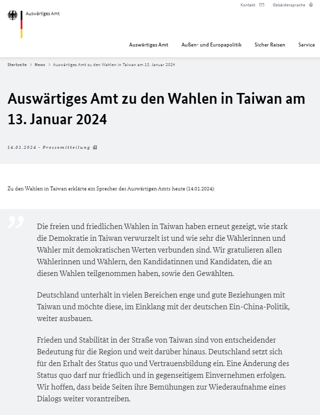 Glückwünsche aus der internationalen Gemeinschaft zur Präsidentschaftswahl