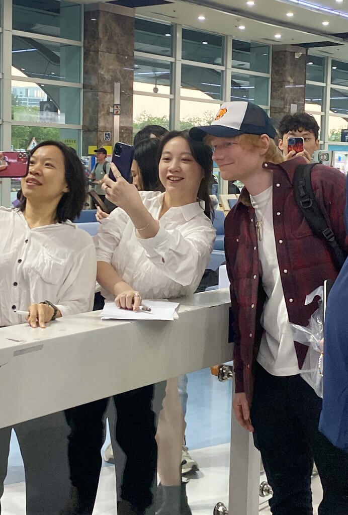 Ed Sheeran für Konzert in Kaohsiung