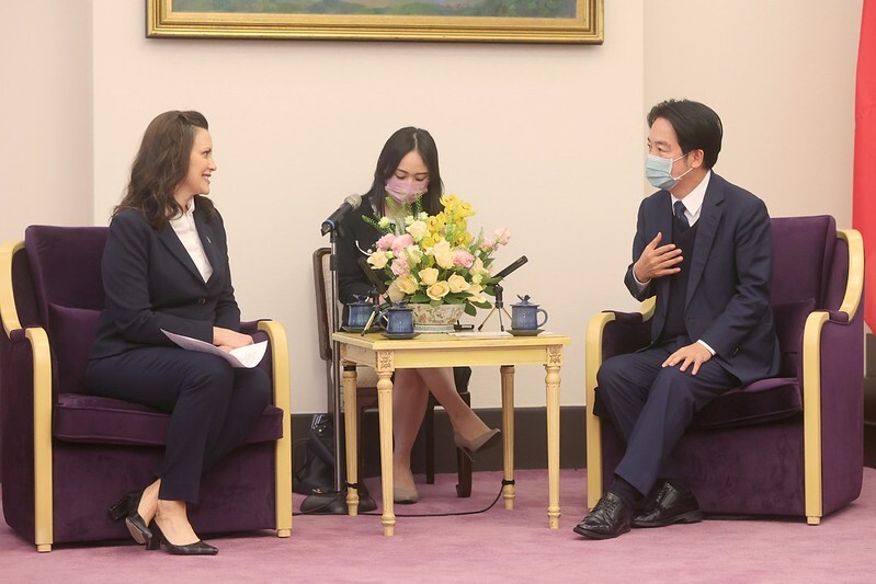 Gouverneurin des US-Bundesstaates Michigan besucht Taiwan