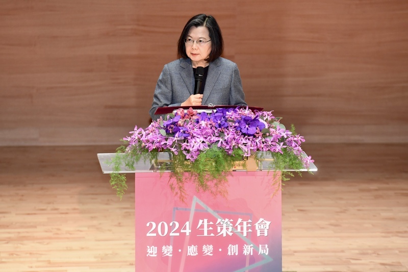Präsidentin Tsai Ing-wen betont die Bedeutung der Biotechnologie und Medizin