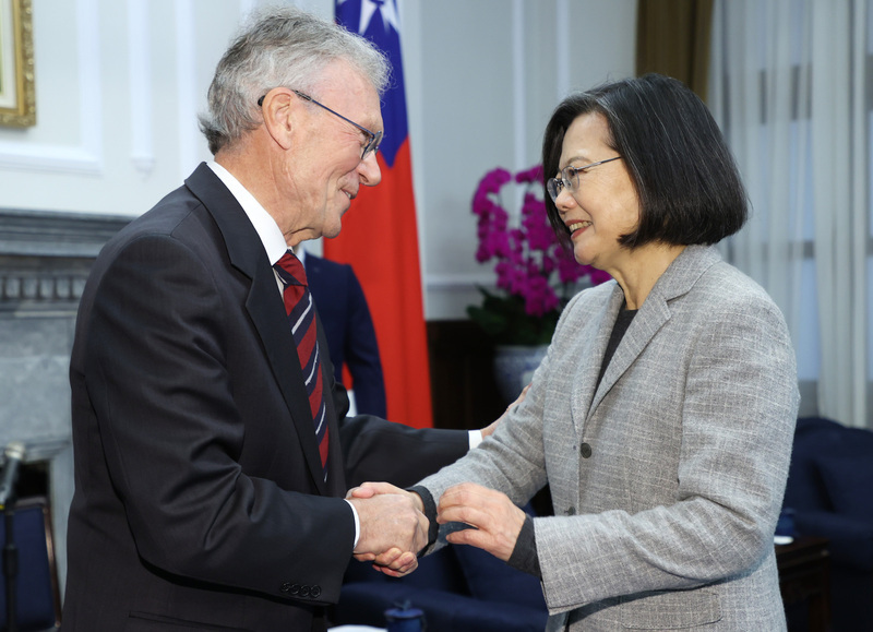 Präsidentin Tsai empfängt Delegation der Denkfabrik “Center for American Progress”