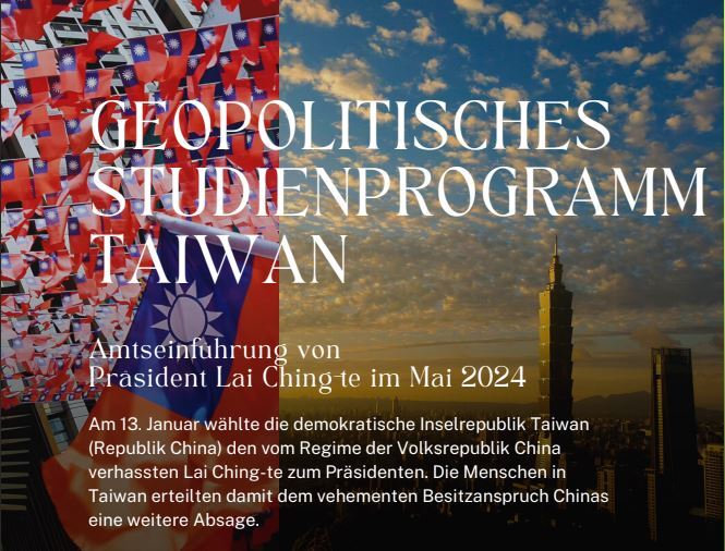Geopolitisches Studienprogramm mit dem Taiwanreporter