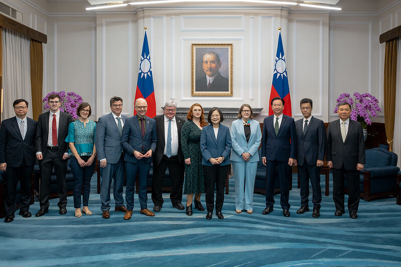 Delegation der Europäischen Grünen Partei besucht Taiwan