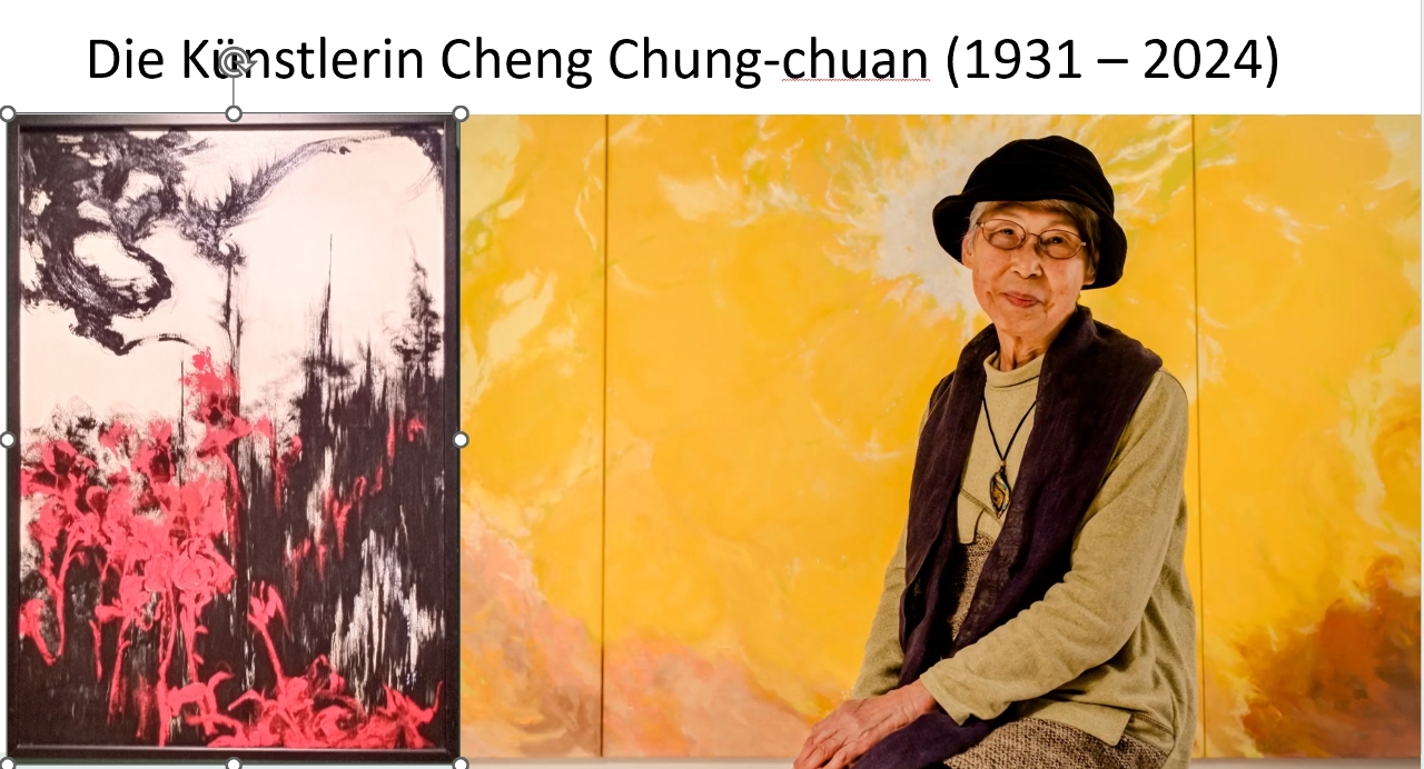 Die Künstlerin Cheng Chung-chuan