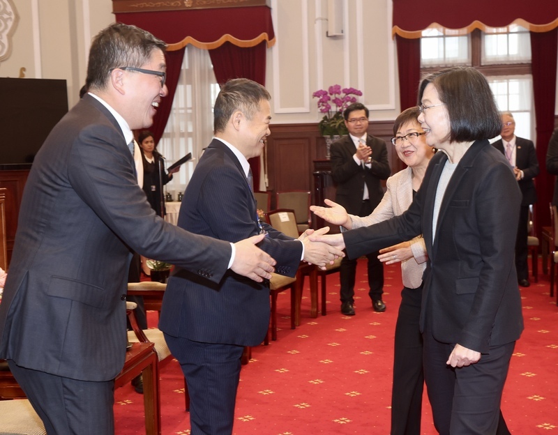 Präsidentin Tsai stolz auf wachsende Handelsbeziehungen zu asiatischen Ländern