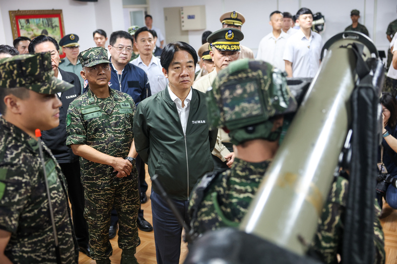 Präsident Lai Ching-te versichert an der Seite des Militärs zum Schutz Taiwans zu stehen