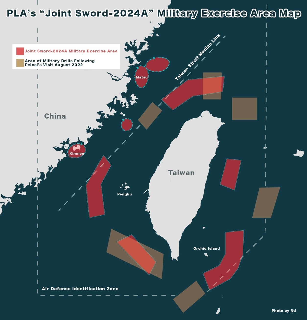 Chinas Militärübungen um Taiwan