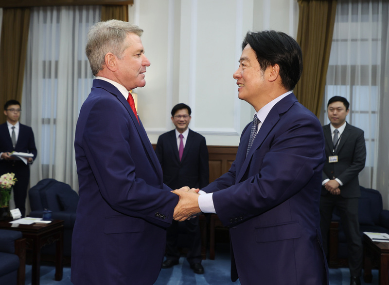 Präsident Lai Ching-te empfängt Delegation des US-Repräsentantenhauses