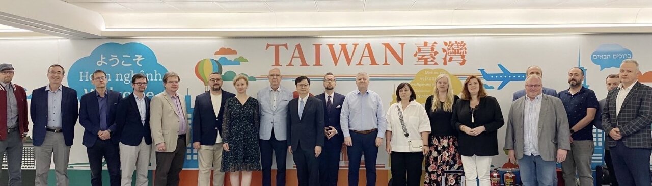 Tschechische Delegation in Taiwan eingetroffen