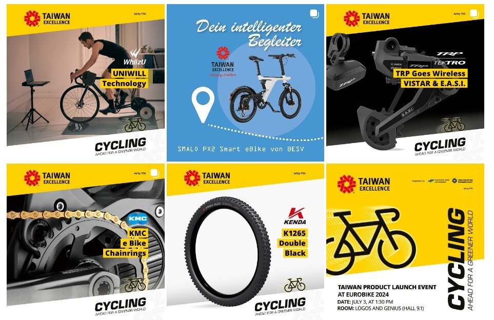 Taiwanische Firmen auf der Eurobike
