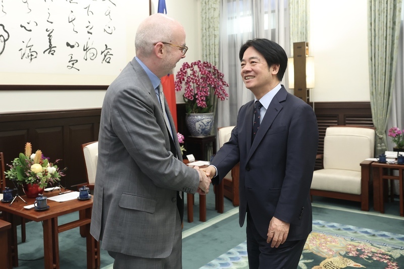 Präsident Lai empfängt neuen Direktor des Amerikanischen Instituts in Taiwan