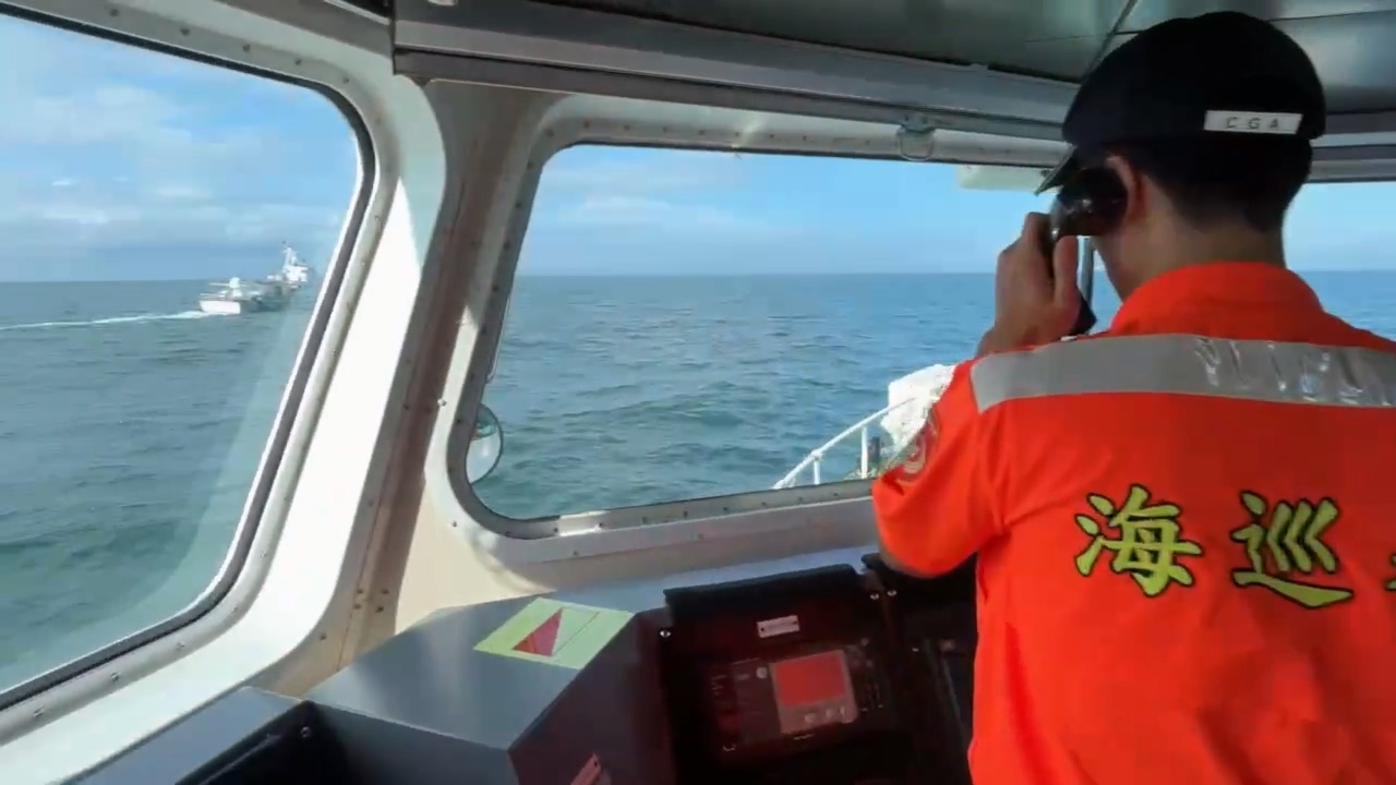 Zweifache Belästigung durch Schiffe der chinesischen Küstenwache in der Nähe der Insel Kinmen