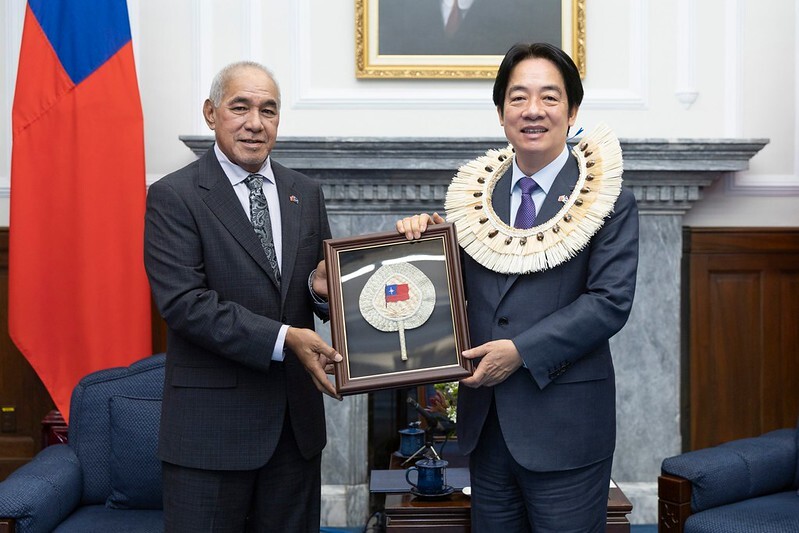 Präsident Lai Ching-te trifft mit Parlamentspräsident der Marshallinseln zusammen