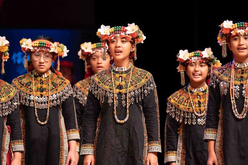 Puzangalan Kinderchor am 29. Juli in Wien